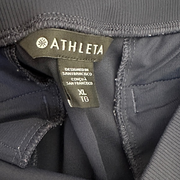 Athleta Navy Joggers - Picture 3 of 3
